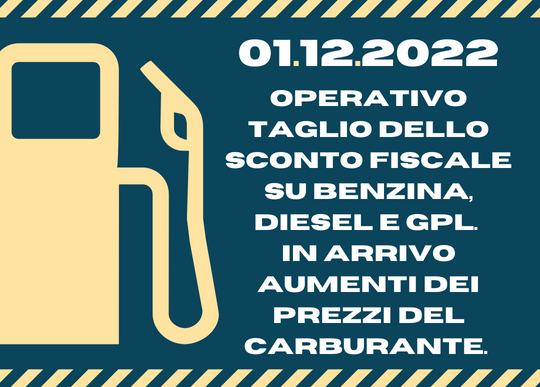 1.12.22 taglio sconto benzina e aumenti.png
